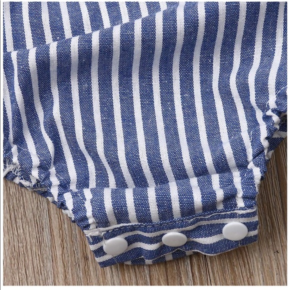 Baby Girls Floral Romper - Picture 4 of 6